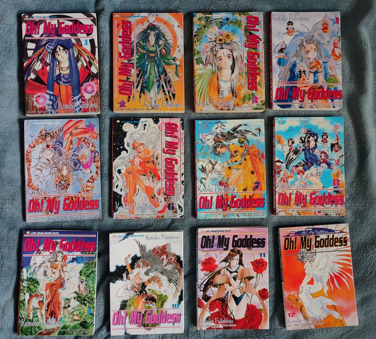 Oh! My Goddess Kosuke Fujishima manga tomy 1-12