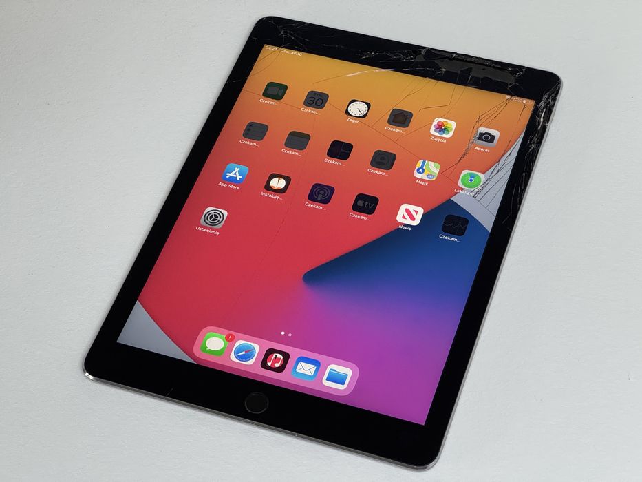 iPad Air 2 (A1567) 64GB - Cellular (LTE) - zbity - faktura VAT 23%