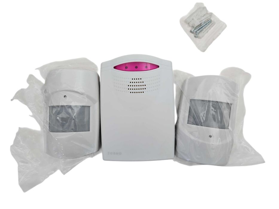 2 czujniki ruchu orno OR-MA-718 bezprzewodowa sygnalizacja