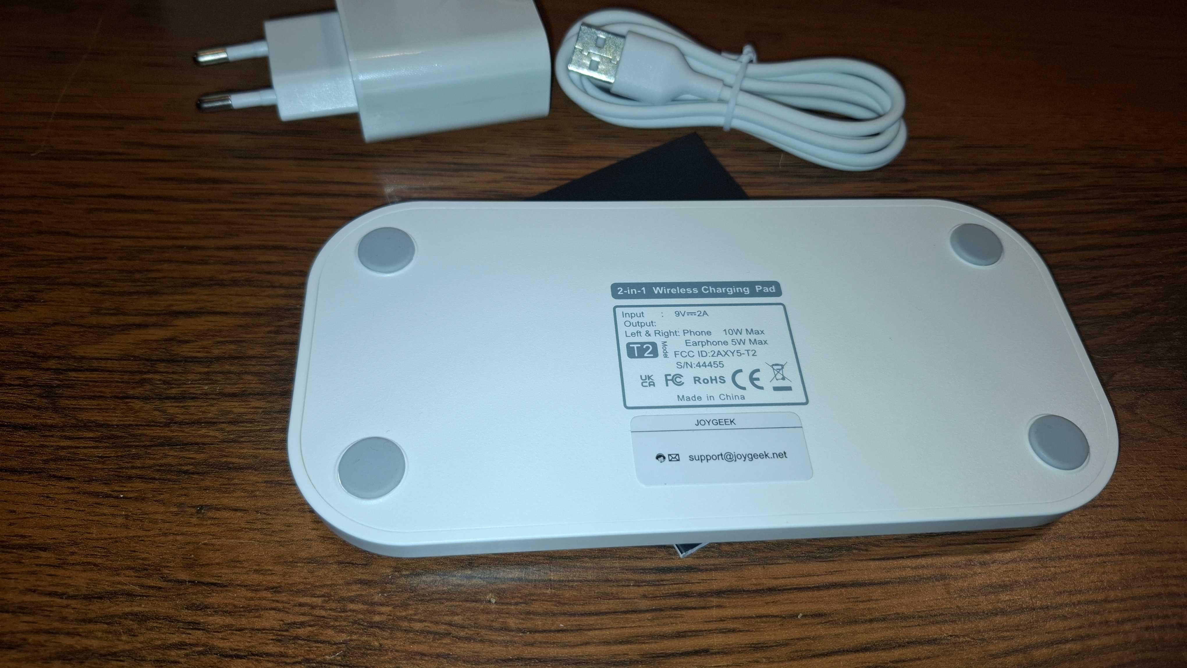 Ładowarka Bezprzewodowa 2 w 1 - Wireless Charger 2 in 1