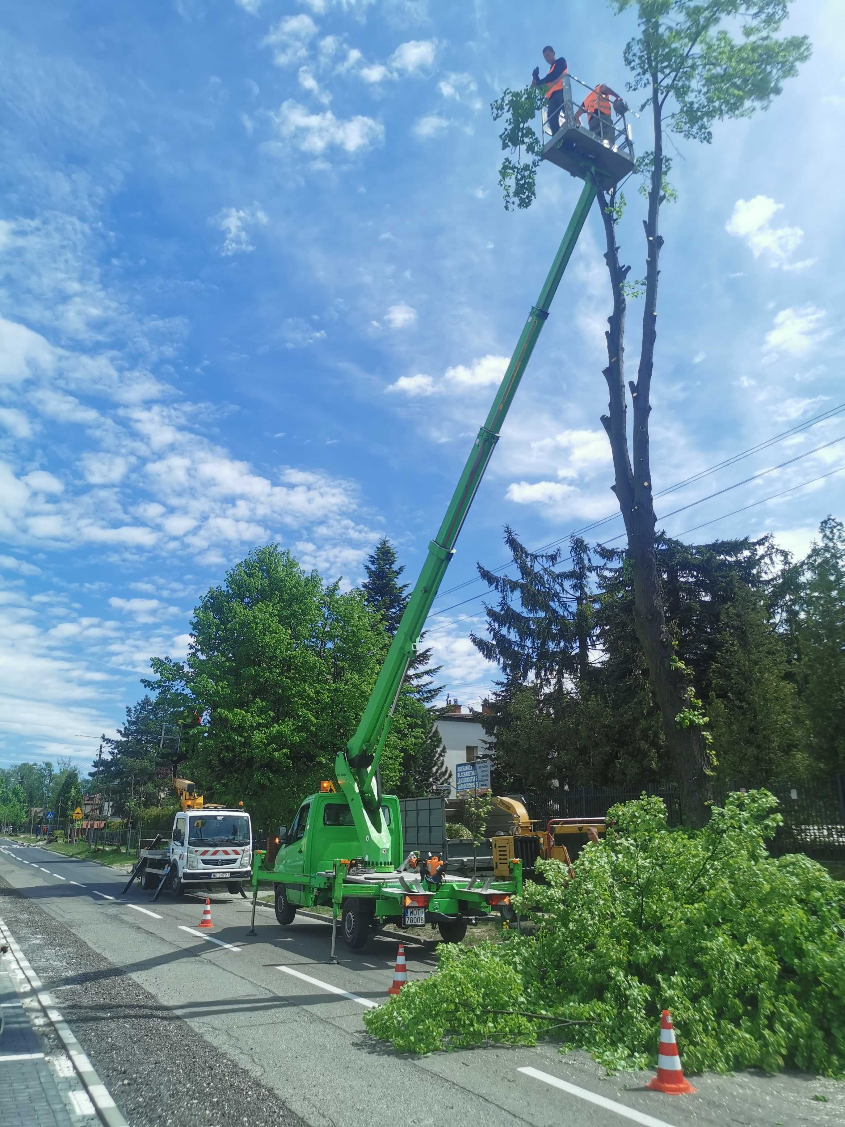 Podnośnik koszowy, wysięgnik, zwyżka, wynajem 24h