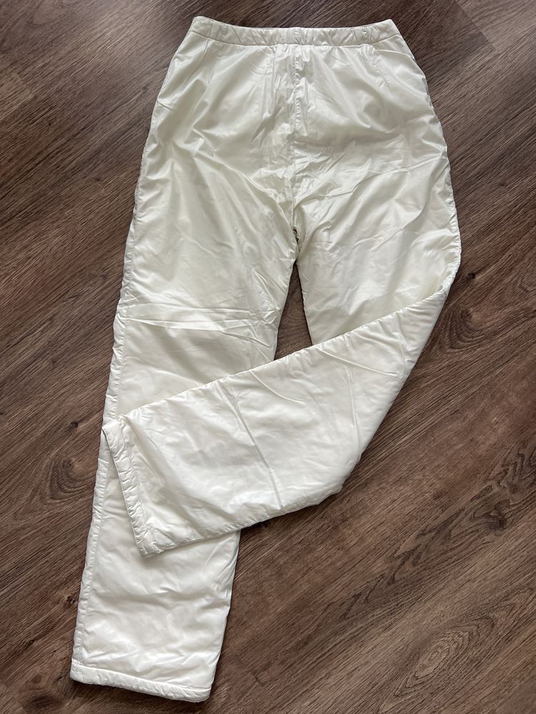 Spodnie damskie ortalionowe na zimę XS