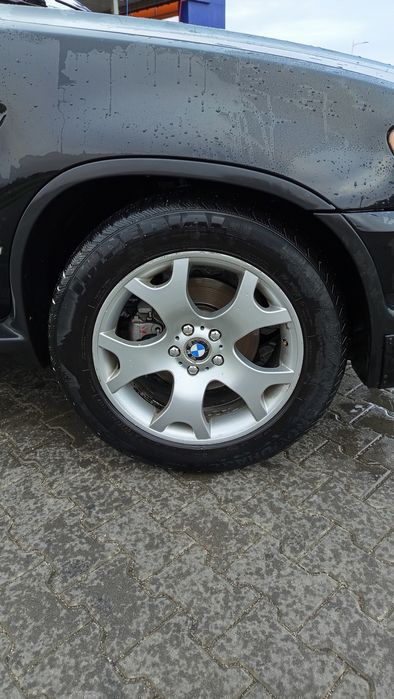 Sprzedam felgi 63 styling z oponami Pirelli zima R19 5x120 BMW X5 E53