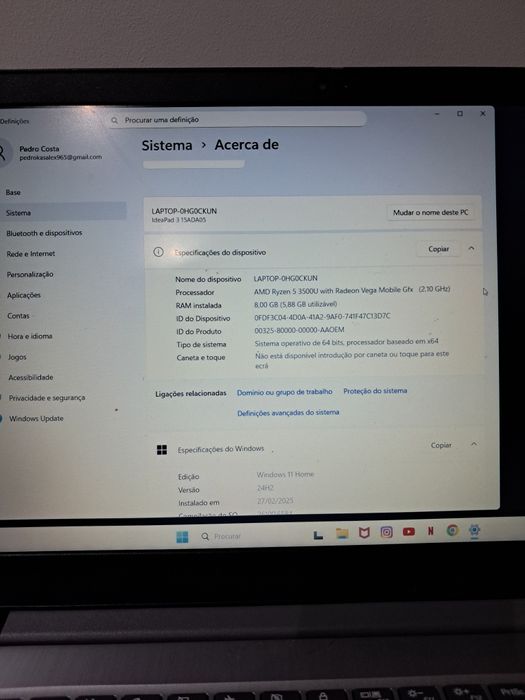 Computador Lenovo em bom estado