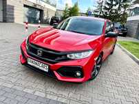 Honda Civic 1.0 VTEC 129 KM | 2017 | 54 000 km | Bogata wersja | Bezwypadkowa