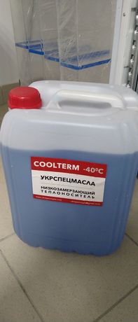 Антифриз теплоносій Coolterm -20C в систему опалення, наливом