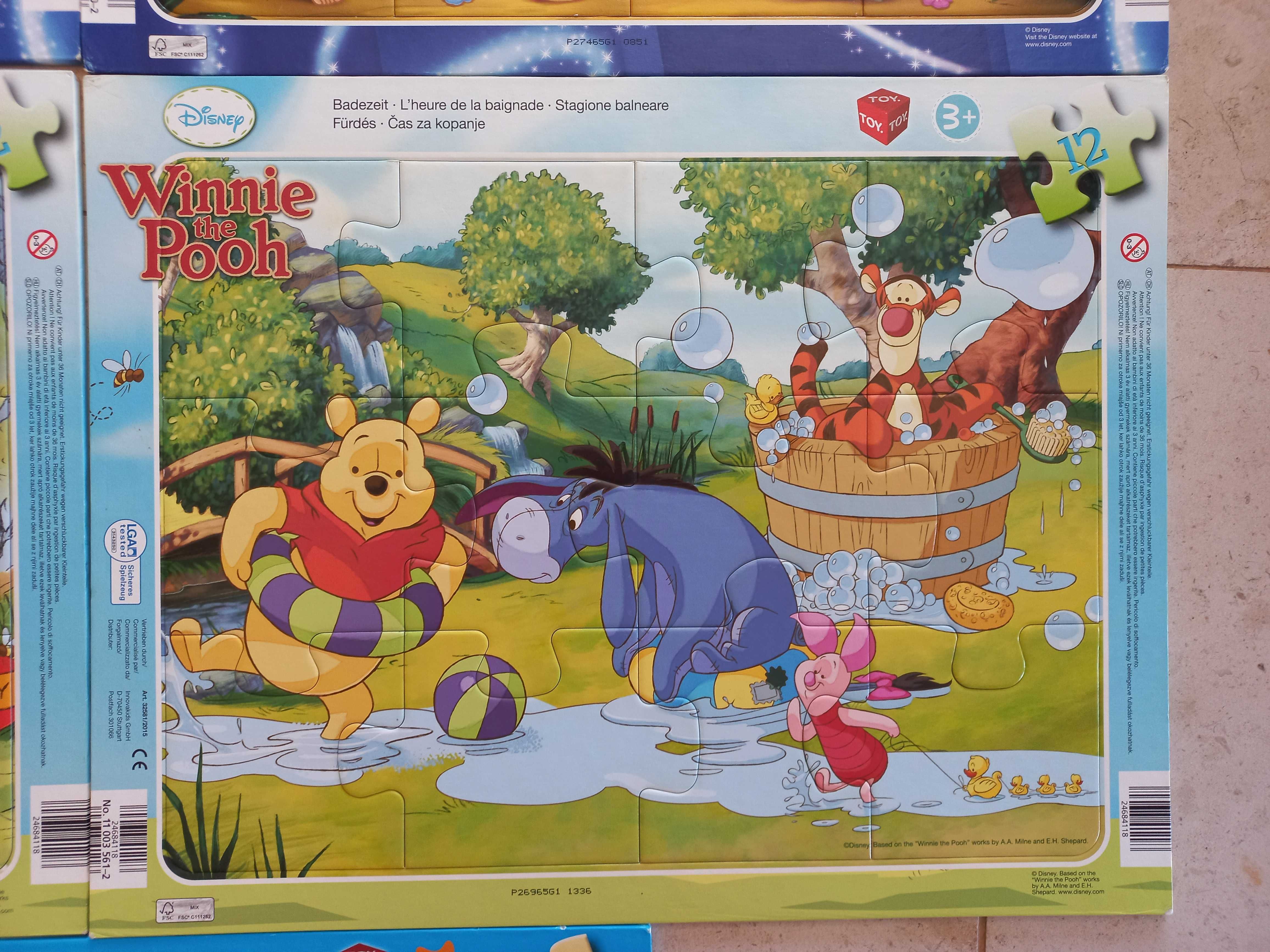 Puzzles variados para crianças principiantes