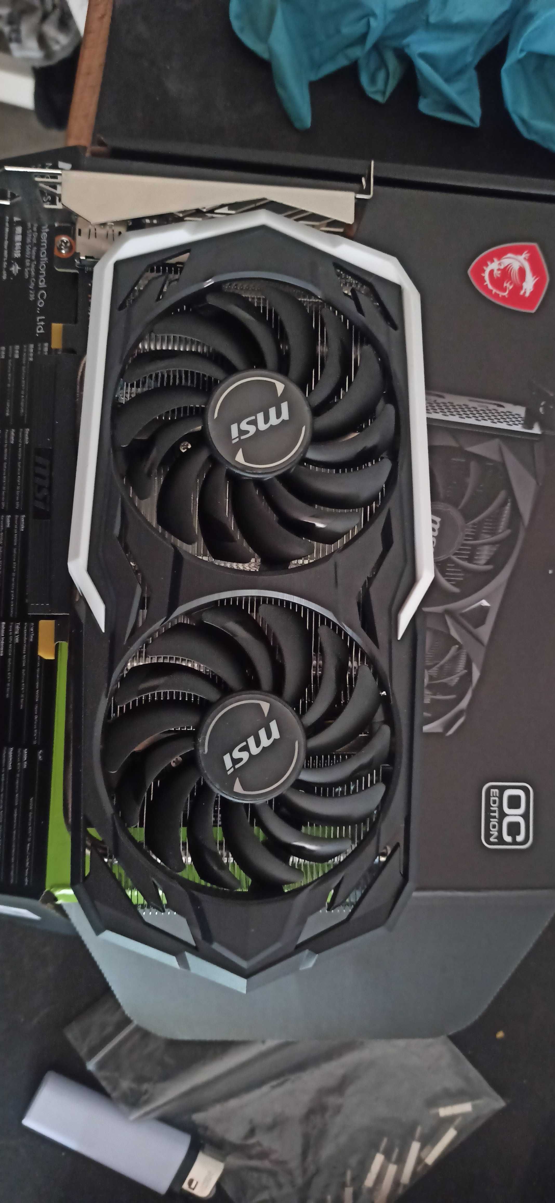 GTX 1660ti gráfica NVIDIA MSI armor