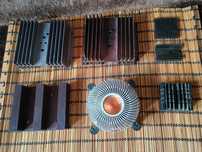 Zestaw radiatorów od wzmacniacza UNITRA, PC
