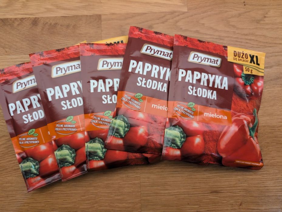 Papryka słodka mielona 4 sztuki po 50 gram