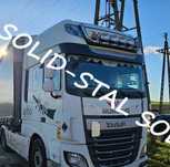 Orurowanie MIĘDZY HALOGENY Daf Xf 106 Euro 6 Polerowane na lustro