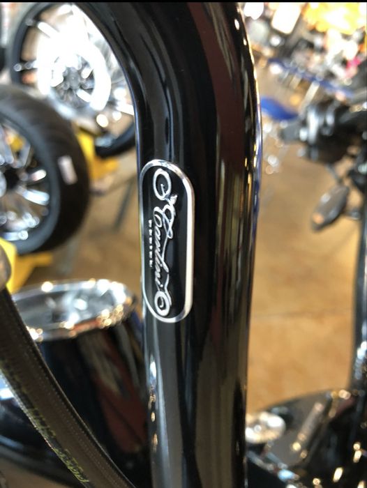 Carlini desighn кермо Gangster Ape 1.25” 12” Stepped Black Throttle