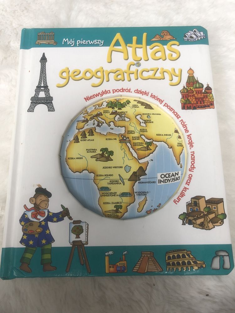 Książka Mój piewszy atlas geograficzny
