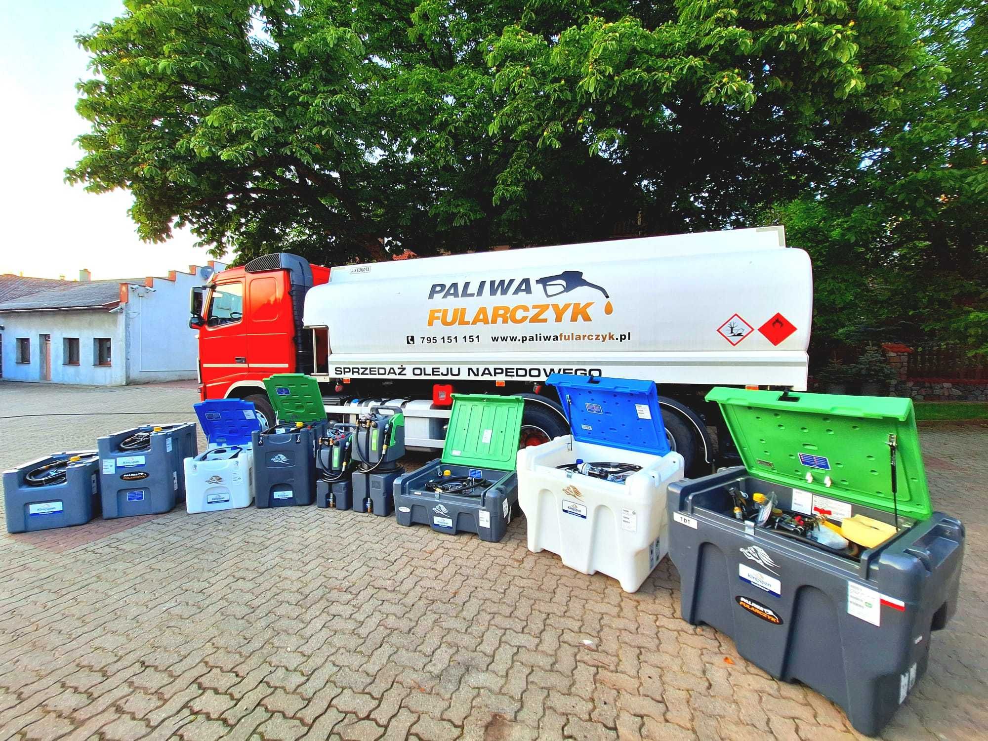 Mobilny Zbiornik Paliwa ON Oleju Napędowego KINGSPAN TROLLEY 100 L.