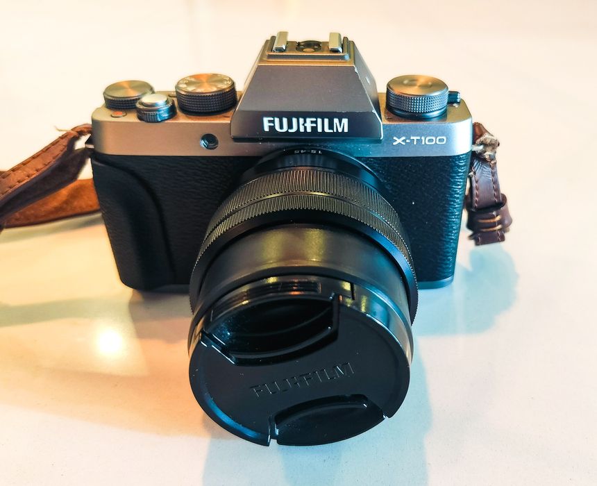 Fujifilm X-T100 Dark Silver+ 2 Lentes (15-45mm & 50-230mm)