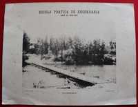 TANCOS Escola Prática de Engenharia 1899 ponte de barcos