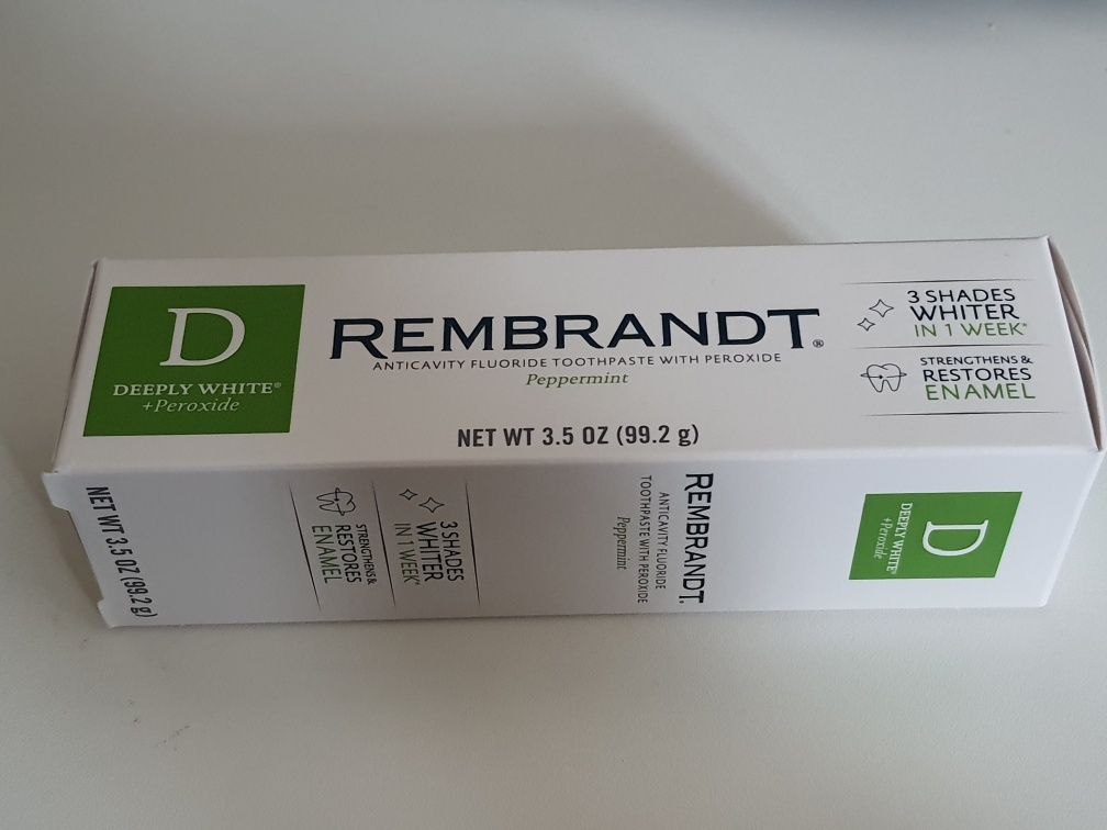 Отбеливающая зубная паста REMBRANDT Deeply White Peroxide Whitening 99