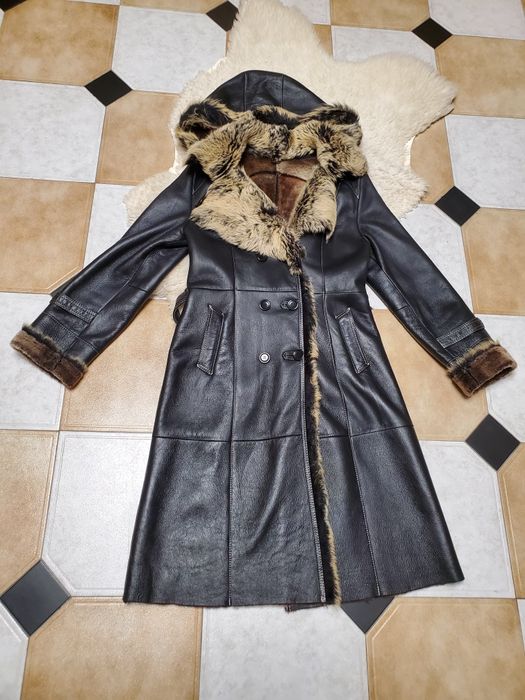 Натуральная женская дубленка, р 48-50, Нивки