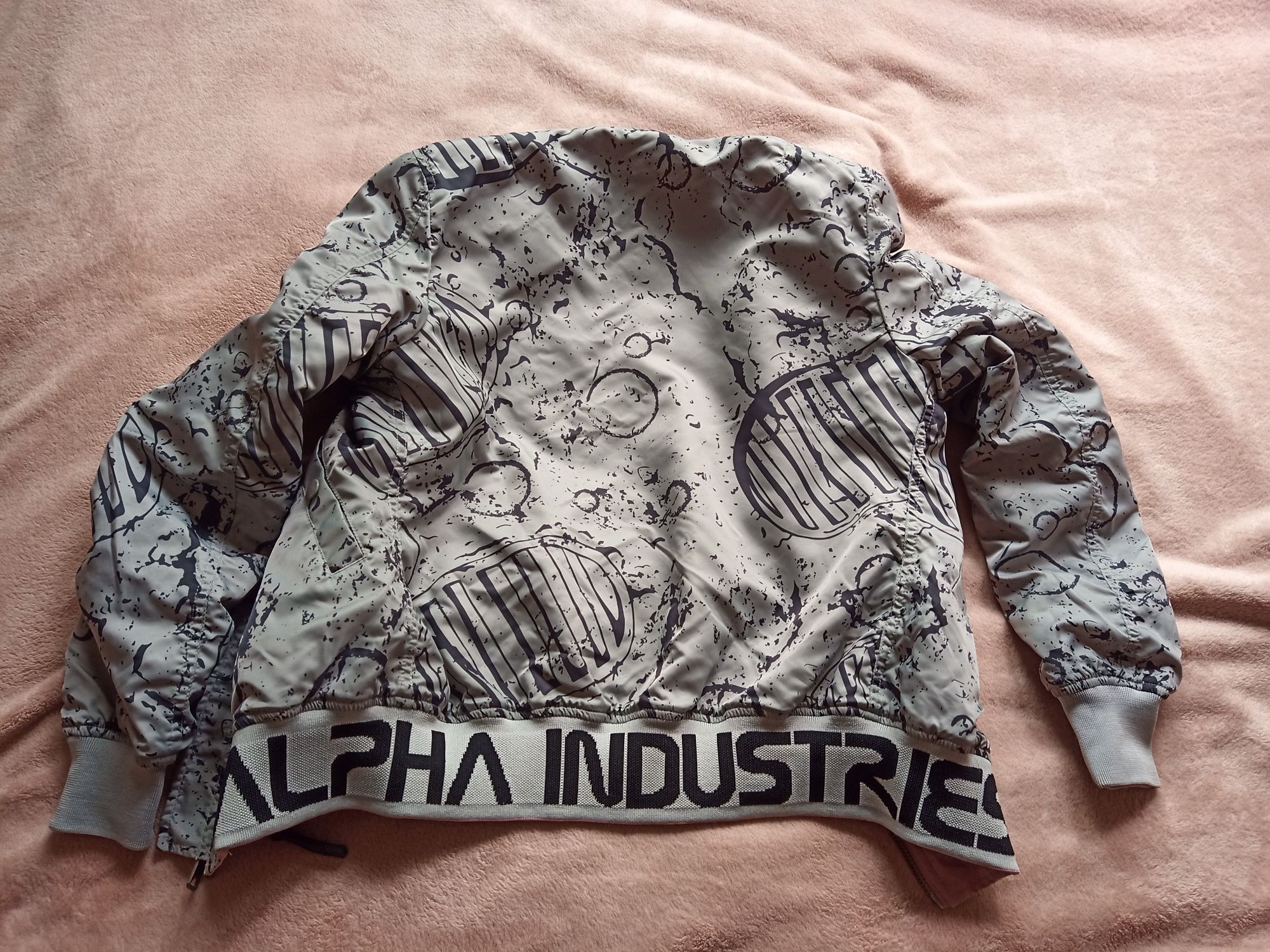 Apollo 11 alpha industries size S dwustronna  flyers  przejściówka