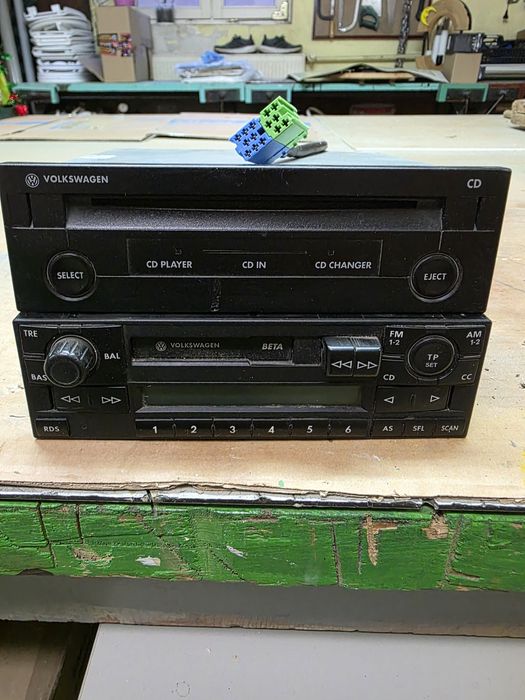 Radio +odtwarzacz CD grupa Volkswagen