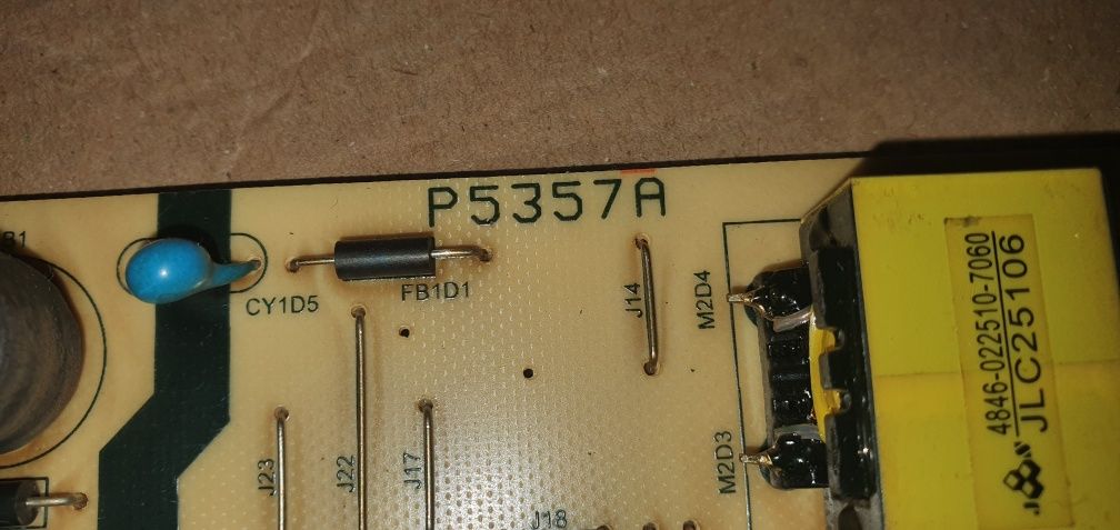 Плата на деталі P5357A  Телевізор 43"( після грози )