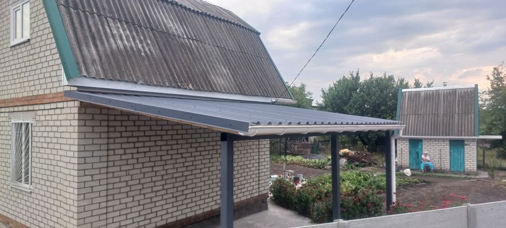 Навесы под автомобиль забор ворота калитки