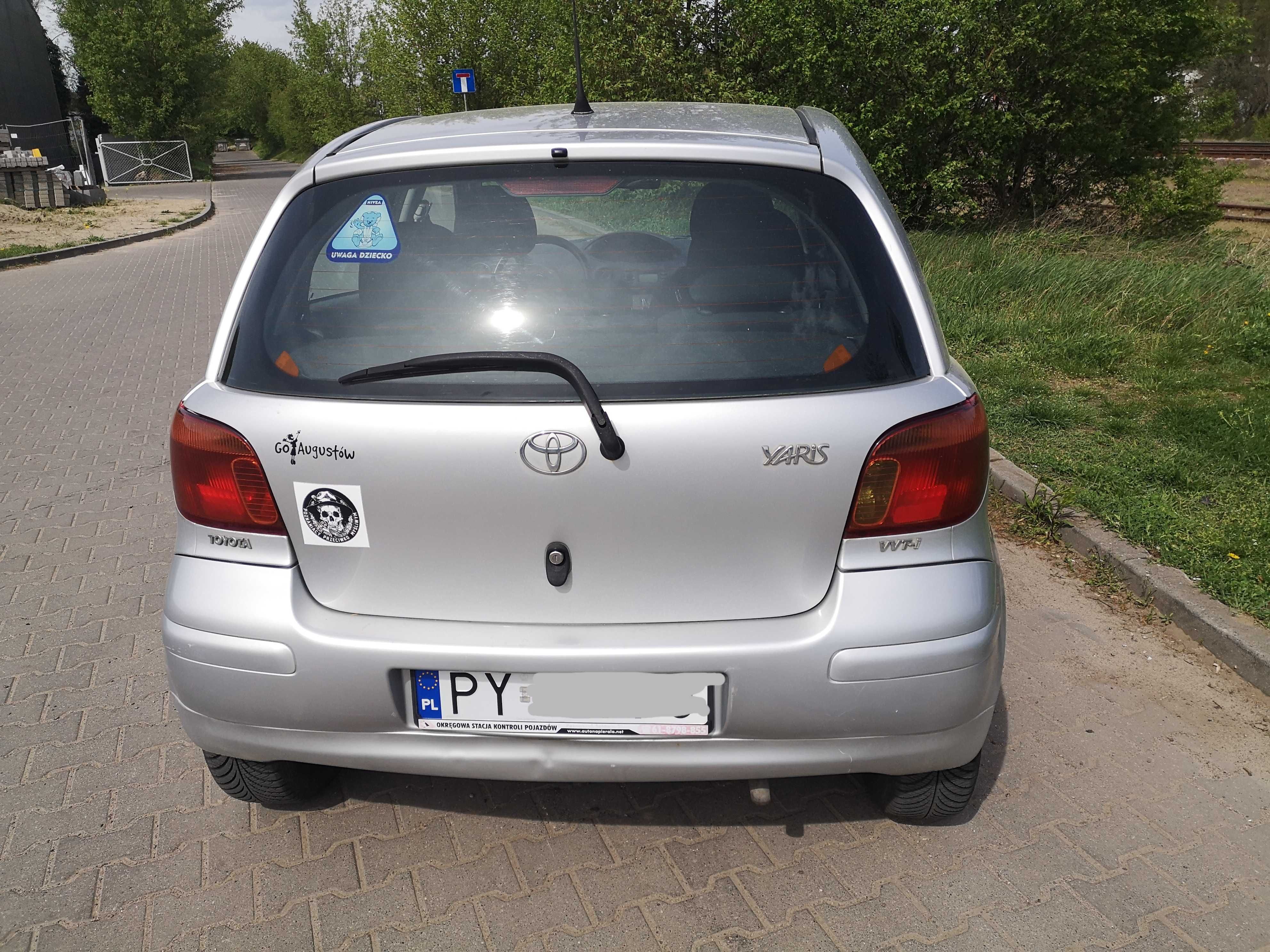 Toyota Yaris Lift 1,0 Benz Salon PL 5drzwiowy wspomaganie