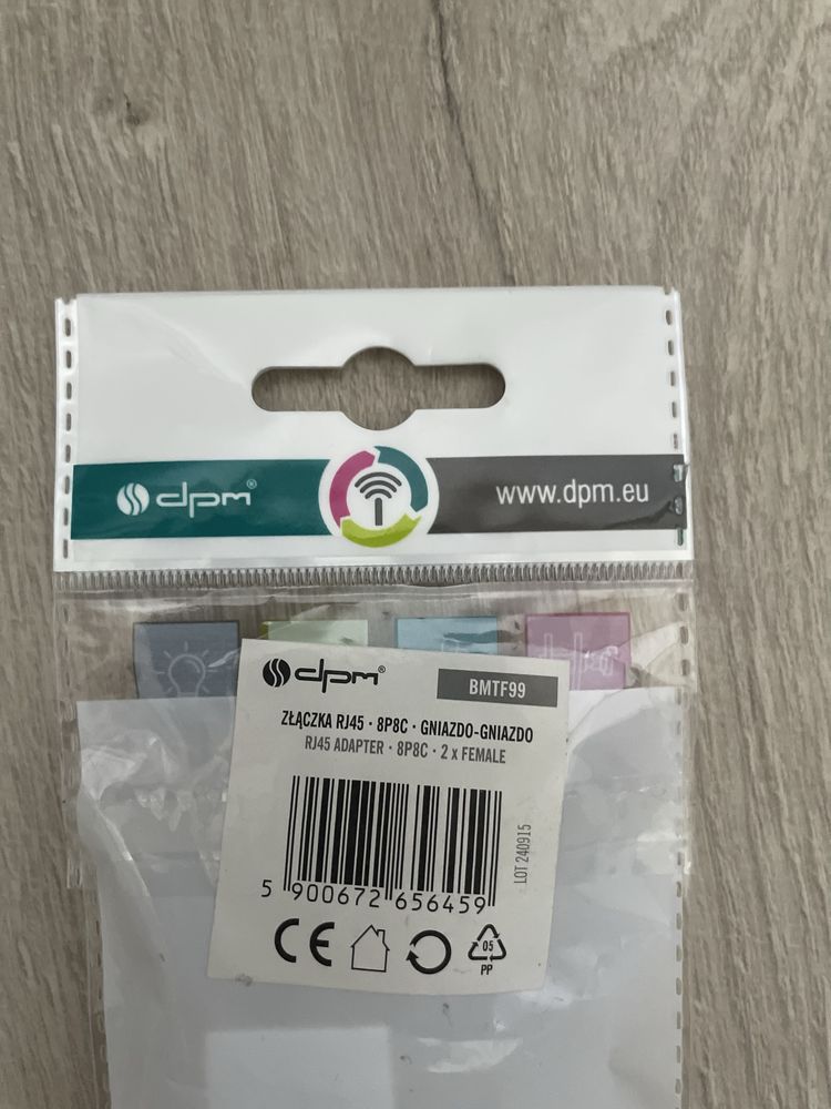 Złączka Ethernet RJ45 DPM