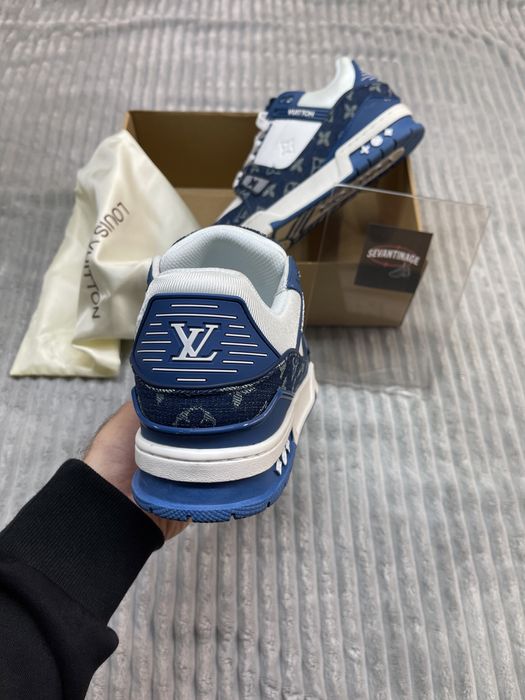 Tenis Louis Vuitton LV trainer Com Caixa
