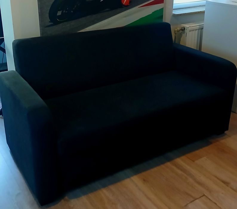 Sofa 2 osobowa funkcja spania pojemnik