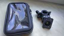 Wodoodporny uchwyt rowerowy na telefon – etui + mocowanie