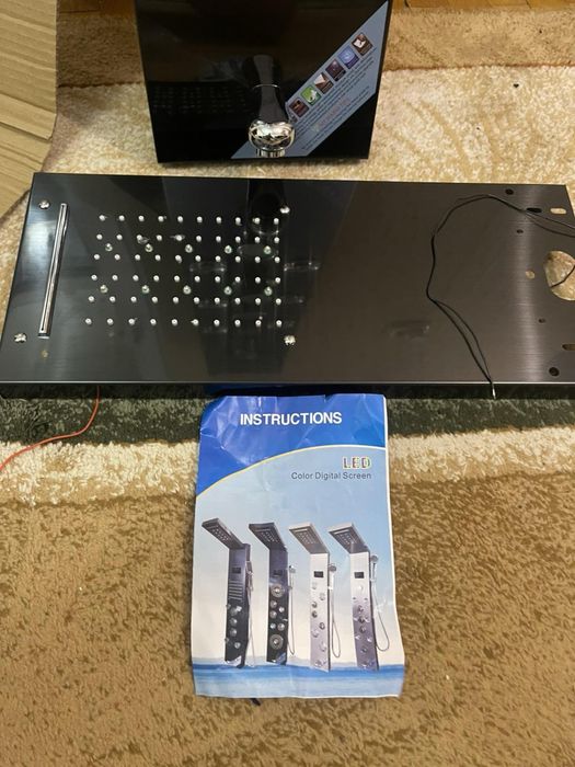 душова панель з високоякісної нержавіючої сталі