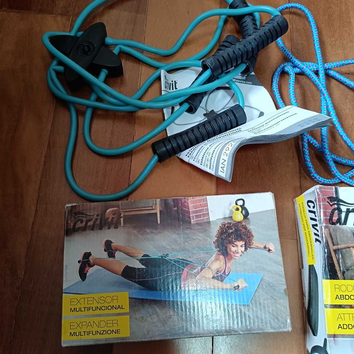 Conjunto para exercício em casa