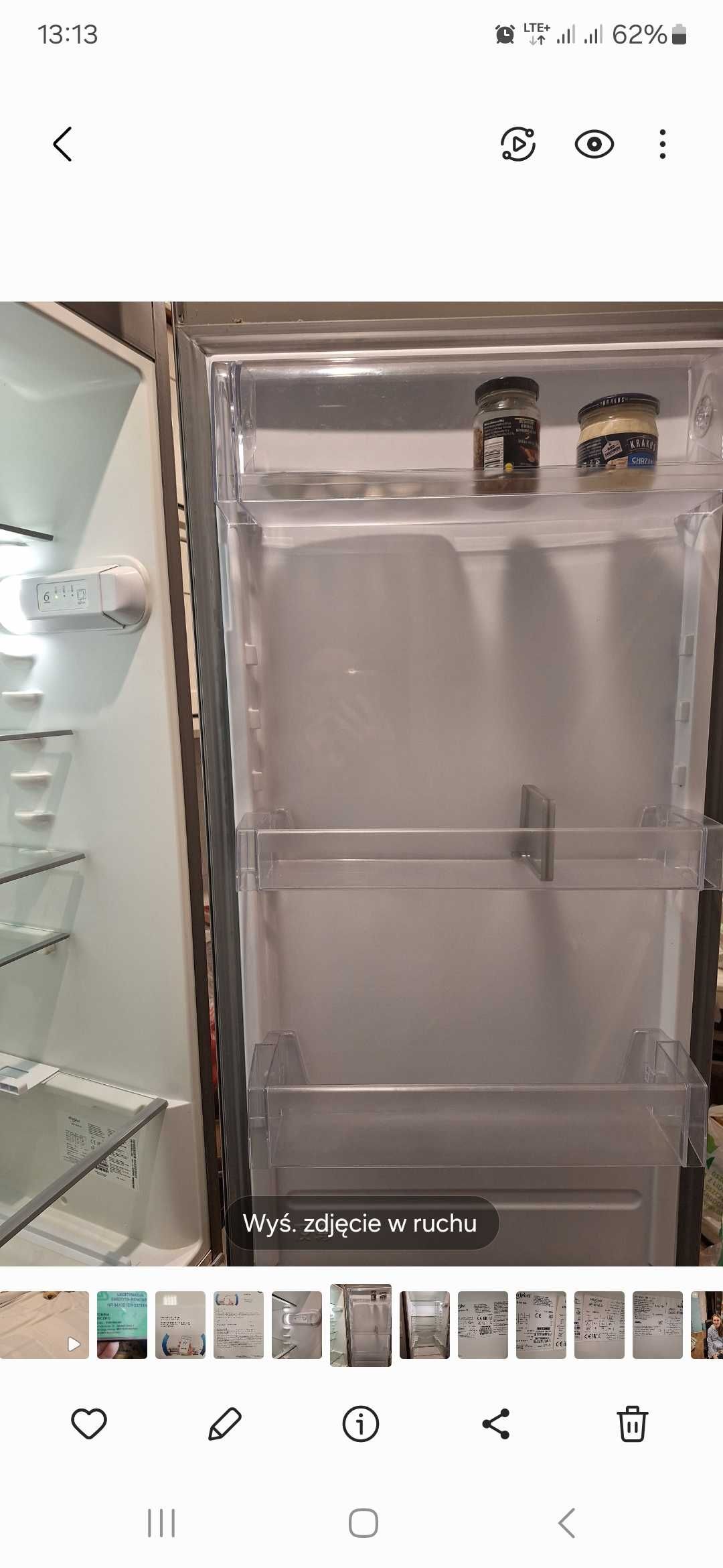 Części/wyposażenie lodówki Whirlpool BSF 9152 OX-