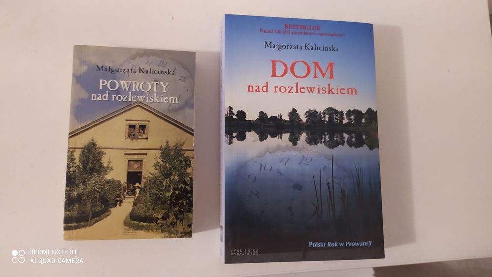 Zestaw nowych książek Dom nad Rozlewiskiem i Powroty nad Rozlewisko