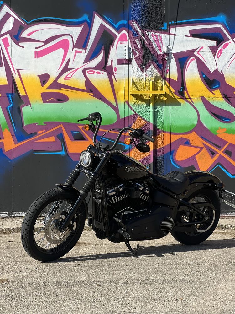 Harley-Davidson FXBB Street Bob - Idealny stan 3.500 km przebiegu