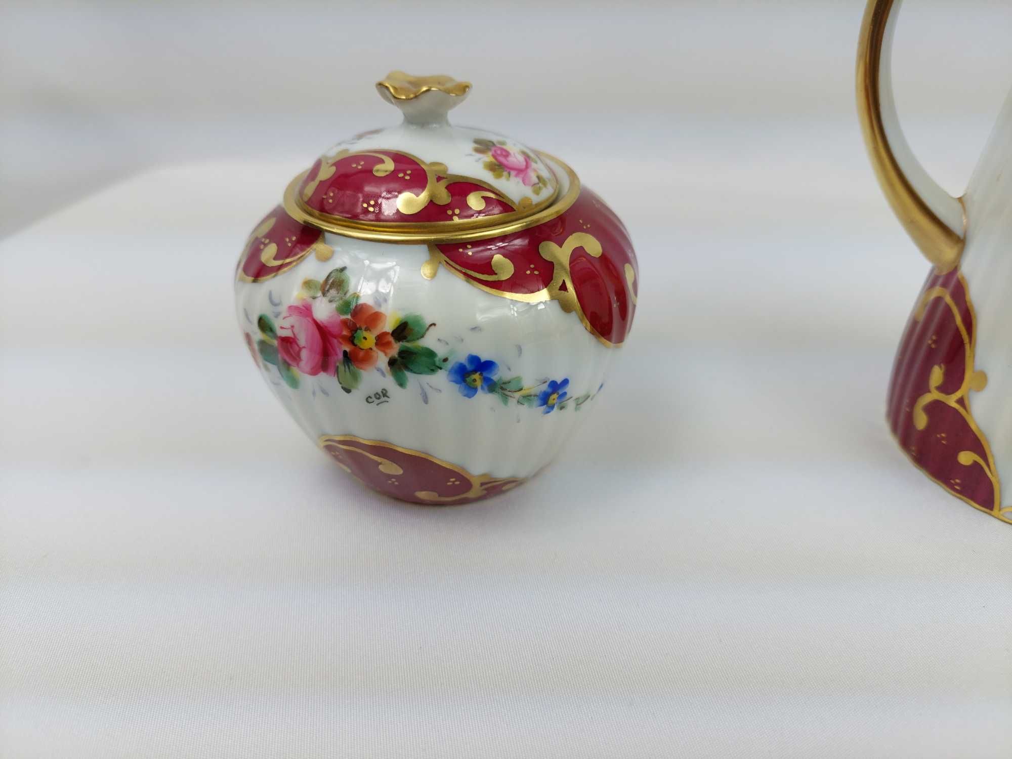 Serviço Café Limoges 2 Pesssoas – Conjunto Café Porcelana Francesa