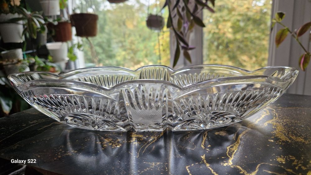 Żardiniera kryształowa