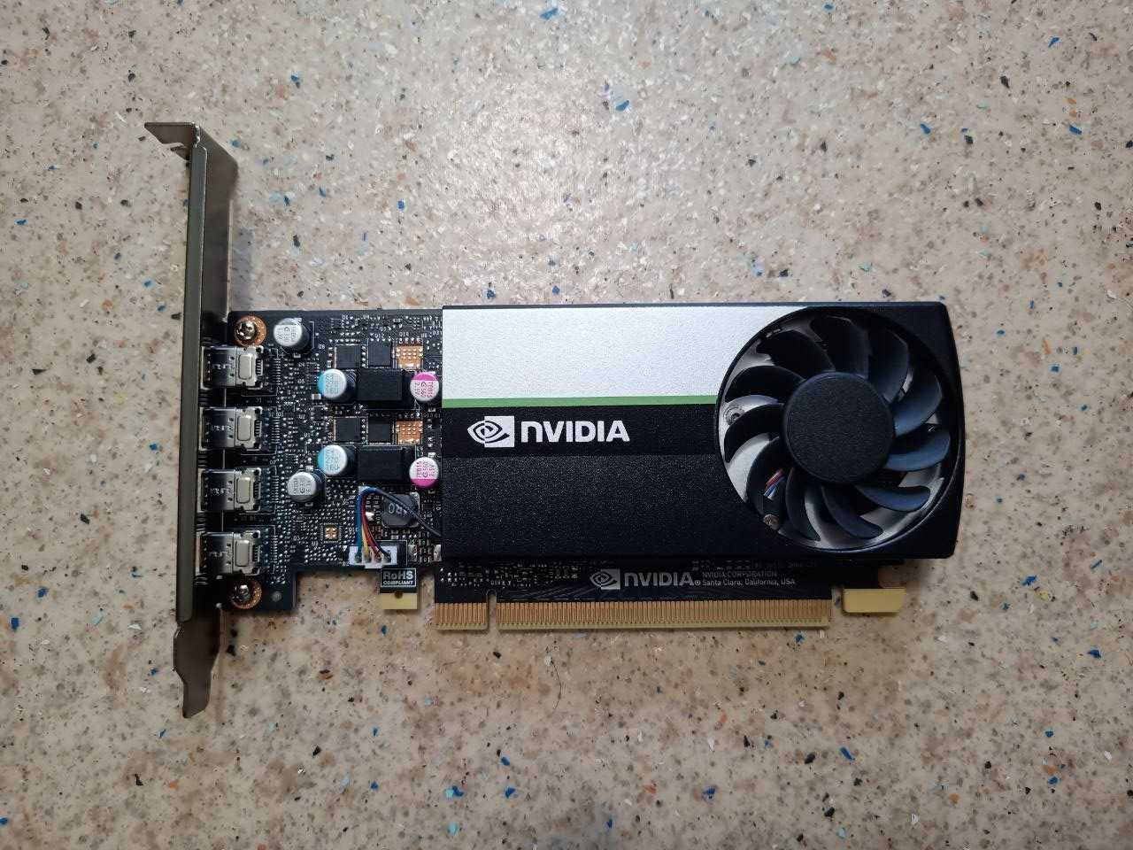 Продам проф відеоадаптер Nvidia Quadro T600 4Gb GDDR6 128bit