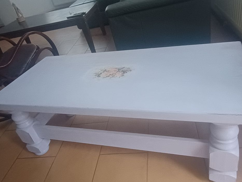 Stolik kawowy dębowy