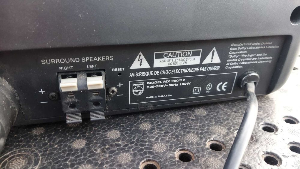 Philips MX900/22 Głośnik Kino Domowe Wzmacniacz Dolby Surround