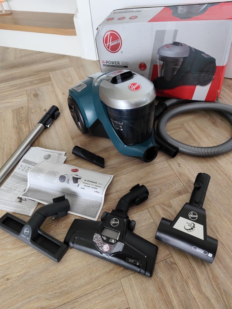 Odkurzacz Bezworkowy Hoover H-Power 300 HP332ALG TURBOSZCZOTKA HEPA