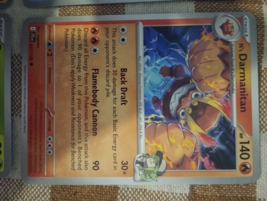 Oryginalne karty Pokemon