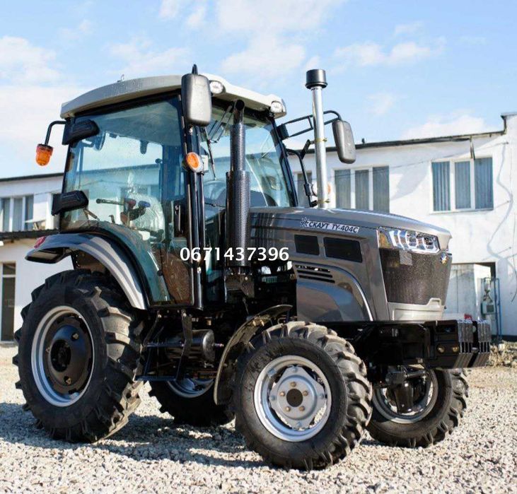 Мінітрактор Скаут 404 C Реверс Компресор (на широких колесах 12.4*24)