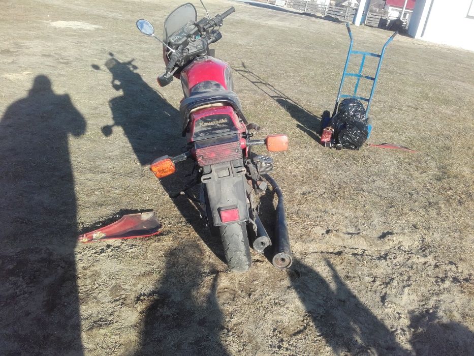 kawasaki gpz305 gpz 305 lagi bak koło lampa felga moduł gaźniki części