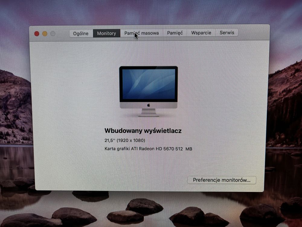 iMac 21.5 2010 Mid 1TB SSD 12GB Ram i3