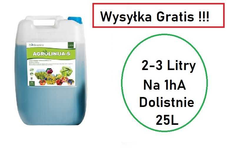 Dolistny Nawóz Agrolinija Wszystkie Zboża ,Trawy 25L na 10hA