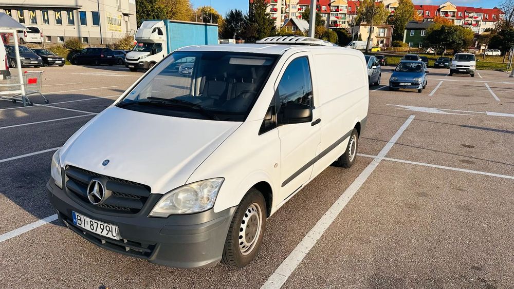 Mercedes-Benz Vito  Mercedes-Benz VITO110. Chłodnia z agrem, polski salon, bezwypadkowy!!!