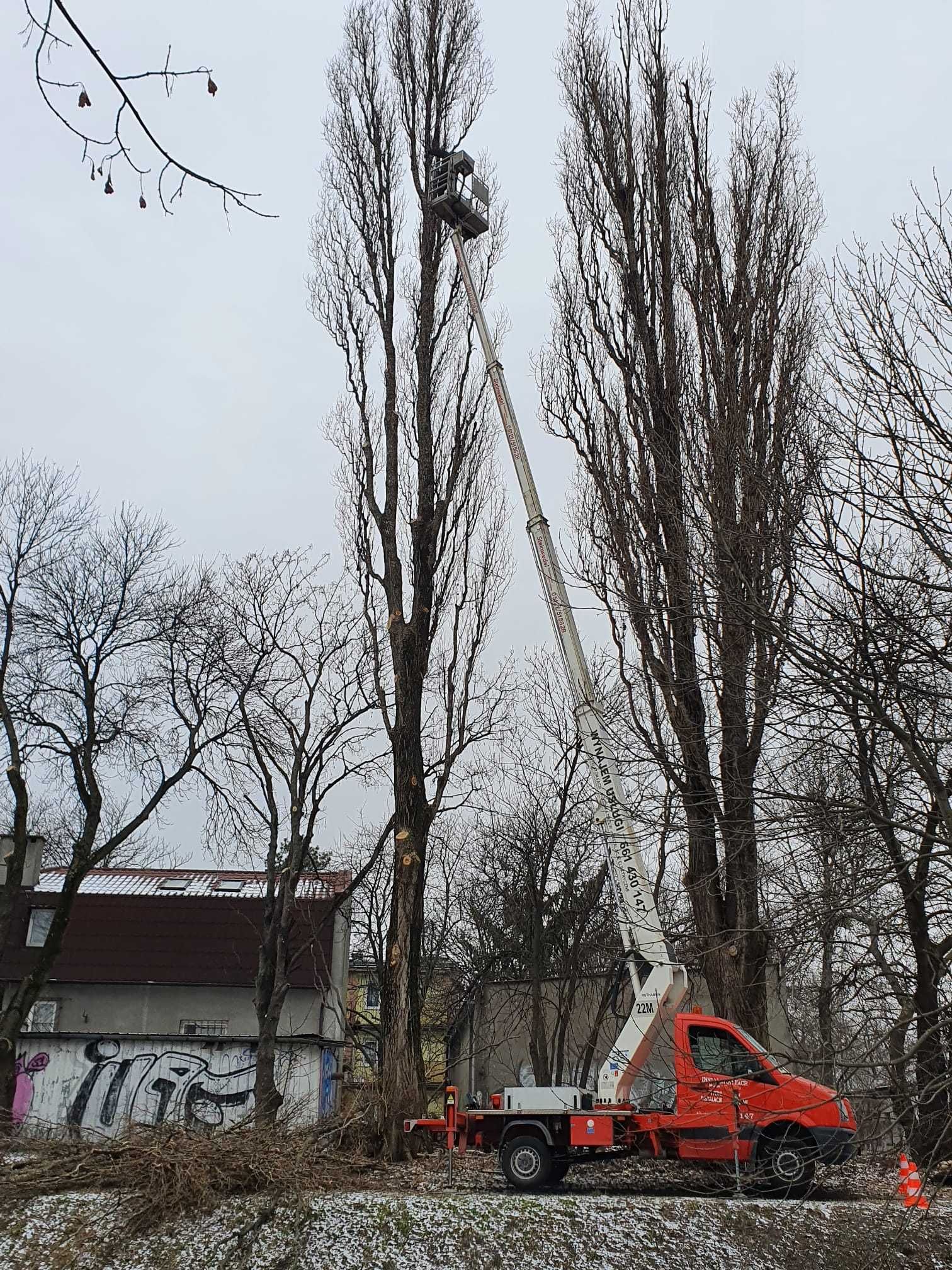 Podnośnik koszowy Łomianki, zwyżka, dźwig