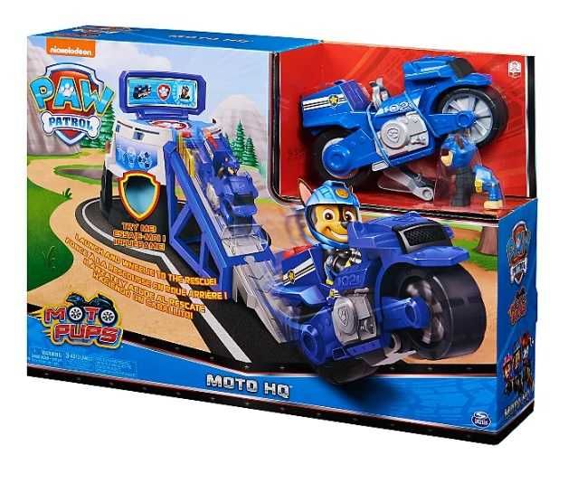 Baza Psi Patrol Wyrzutnia Paw Patrol Moto pups Chase Disney Monster